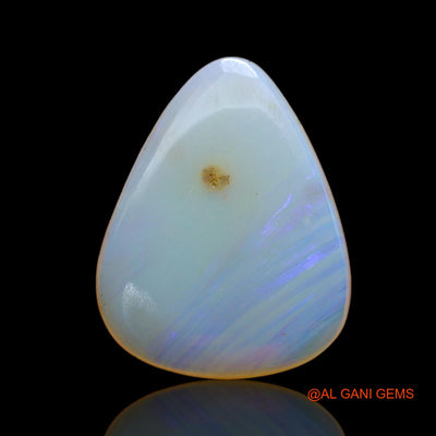 6.00 Cts Natural Australian Fire Opal Loose Gemstone Pear Cabochon 18x14x3 mm AC-242