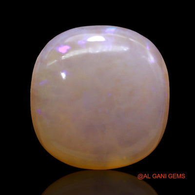 11.00 Cts Natural Australian Fire Opal Loose Gemstone Oval Cabochon 17x16x5 mm AC-244