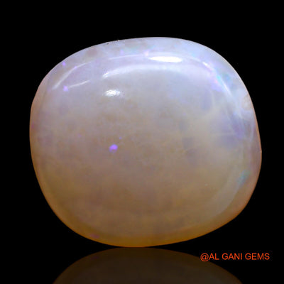 11.00 Cts Natural Australian Fire Opal Loose Gemstone Oval Cabochon 17x16x5 mm AC-244