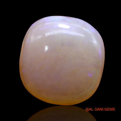 11.00 Cts Natural Australian Fire Opal Loose Gemstone Oval Cabochon 17x16x5 mm AC-244