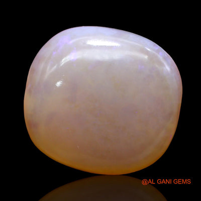 11.00 Cts Natural Australian Fire Opal Loose Gemstone Oval Cabochon 17x16x5 mm AC-244