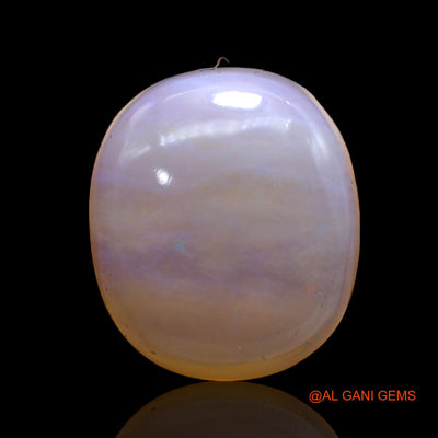 12.00 Cts Natural Australian Fire Opal Loose Gemstone Oval Cabochon 17x15x6 mm AC-245