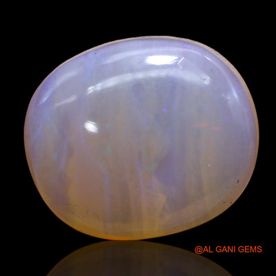 12.00 Cts Natural Australian Fire Opal Loose Gemstone Oval Cabochon 17x15x6 mm AC-245