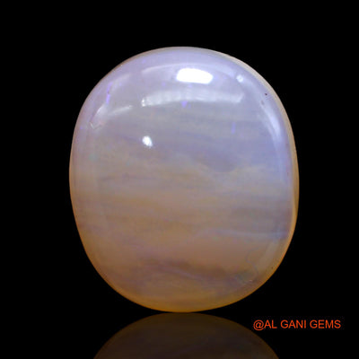 12.00 Cts Natural Australian Fire Opal Loose Gemstone Oval Cabochon 17x15x6 mm AC-245