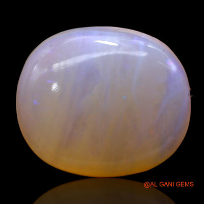 12.00 Cts Natural Australian Fire Opal Loose Gemstone Oval Cabochon 17x15x6 mm AC-245