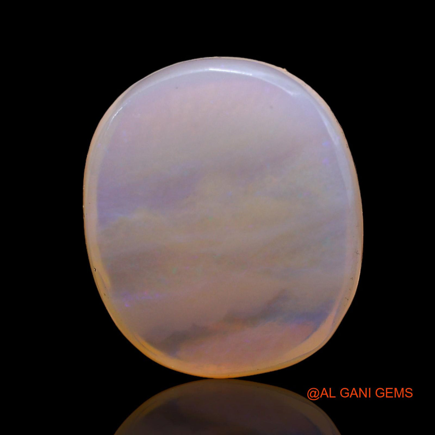 12.00 Cts Natural Australian Fire Opal Loose Gemstone Oval Cabochon 17x15x6 mm AC-245