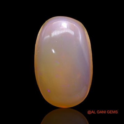 11.00 Cts Natural Australian Fire Opal Loose Gemstone Oval Cabochon 18x12x7 mm AC-246