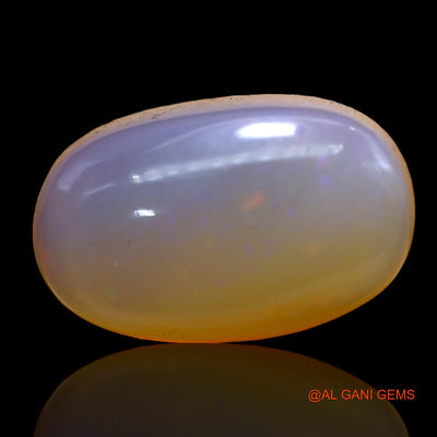 11.00 Cts Natural Australian Fire Opal Loose Gemstone Oval Cabochon 18x12x7 mm AC-246