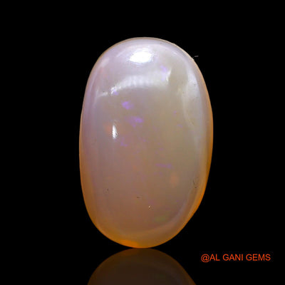 11.00 Cts Natural Australian Fire Opal Loose Gemstone Oval Cabochon 18x12x7 mm AC-246