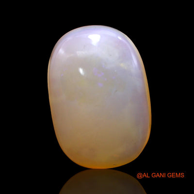 9.00 Cts Natural Australian Fire Opal Oval Cabochon Loose Gemstone For Jewelry 17x12x6 mm AC-247