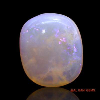 8.00 Cts Natural Australian Fire Opal Loose Gemstone Oval Cabochon 16x14x5 mm AC-249