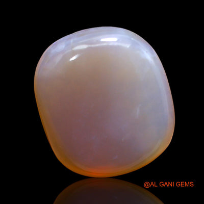 12.00 Cts Natural Australian Fire Opal Loose Gemstone Oval Cabochon 16x14x7 mm AC-250