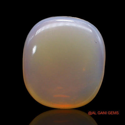 Natural Fire Opal Gemstone 11.00 Cts Loose Oval Cabochon From Australia 15x13x7 mm AC-252