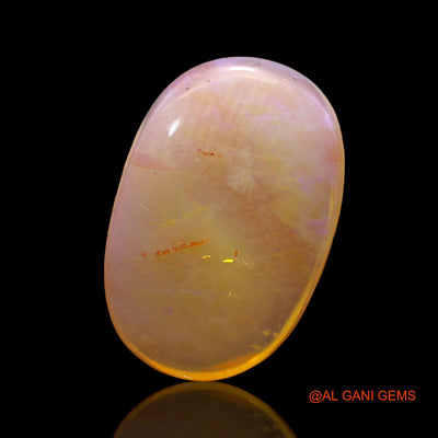 6.00 Cts Natural Australian Fire Opal Loose Gemstone Oval Cabochon 18x12x4 mm AC-253
