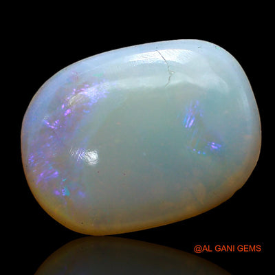 Natural Fire Opal Gemstone 5.00 Cts Loose Oval Cabochon From Australia 16x12x3 mm AC-257