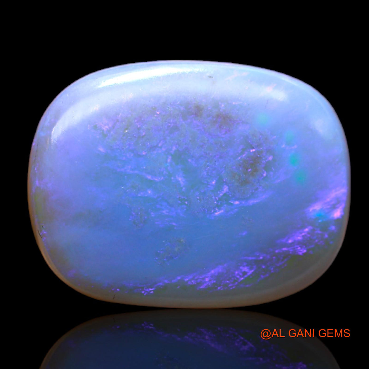 9.00 Cts Natural Australian Fire Opal Loose Gemstone Oval Cabochon 17x13x5 mm AC-25