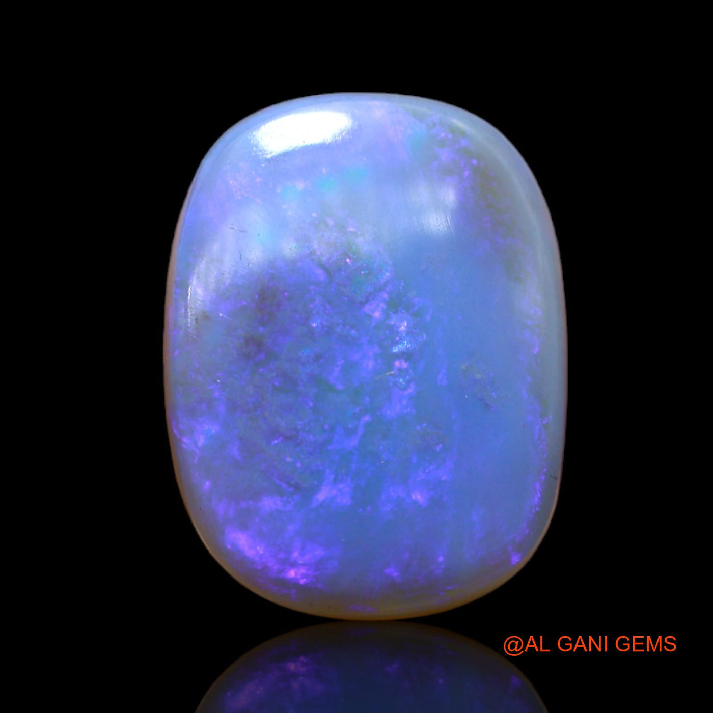 9.00 Cts Natural Australian Fire Opal Loose Gemstone Oval Cabochon 17x13x5 mm AC-25