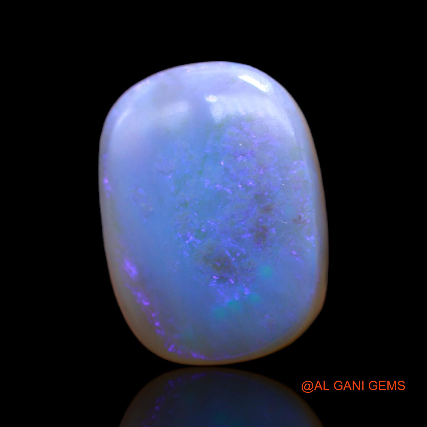 9.00 Cts Natural Australian Fire Opal Loose Gemstone Oval Cabochon 17x13x5 mm AC-25