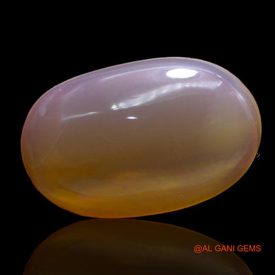 Natural Fire Opal Gemstone 11.00 Cts Loose Oval Cabochon From Australia 22x14x6 mm AC-261