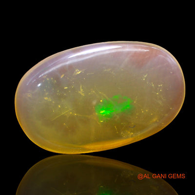 8.00 Cts Natural Australian Fire Opal Loose Gemstone Oval Cabochon 21x13x4 mm AC-263