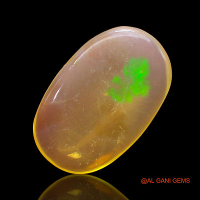 8.00 Cts Natural Australian Fire Opal Loose Gemstone Oval Cabochon 21x13x4 mm AC-263