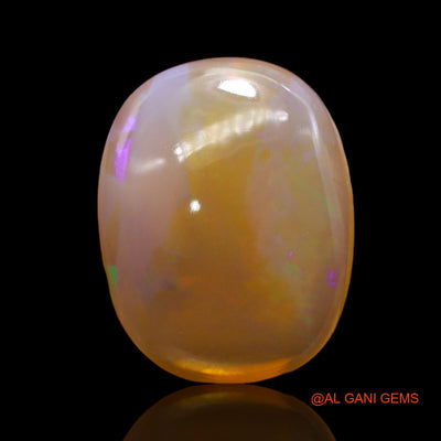 10.00 Cts Natural Australian Fire Opal Loose Gemstone Oval Cabochon 19x15x5 mm AC-265