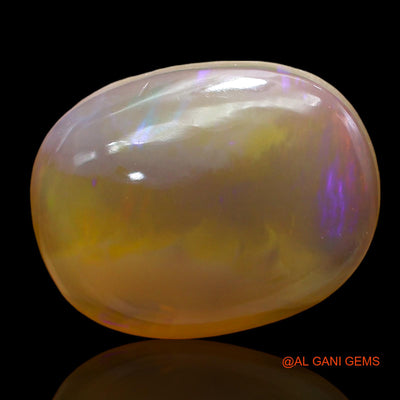 10.00 Cts Natural Australian Fire Opal Loose Gemstone Oval Cabochon 19x15x5 mm AC-265