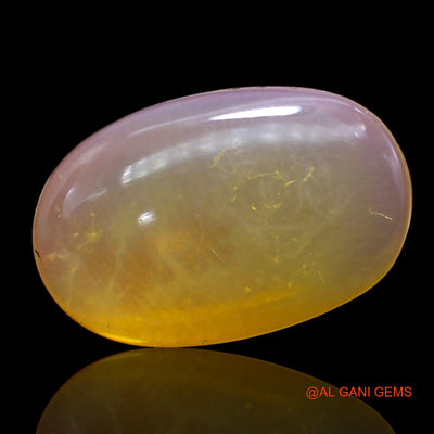 Natural Untreated Fire Opal Loose Gemstone Oval Cabochon From Australia 9.00 Cts 20x13x5 mm AC-266