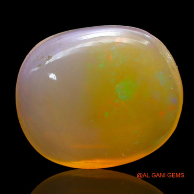11.00 Cts Natural Australian Fire Opal Loose Gemstone Oval Cabochon 18x15x6 mm AC-267