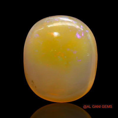 11.00 Cts Natural Australian Fire Opal Loose Gemstone Oval Cabochon 18x15x6 mm AC-267