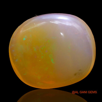 11.00 Cts Natural Australian Fire Opal Loose Gemstone Oval Cabochon 18x15x6 mm AC-267