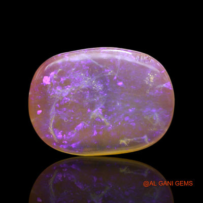 5.00 Cts Natural Australian Fire Opal Loose Gemstone Oval Cabochon 18x13x3 mm AC-26