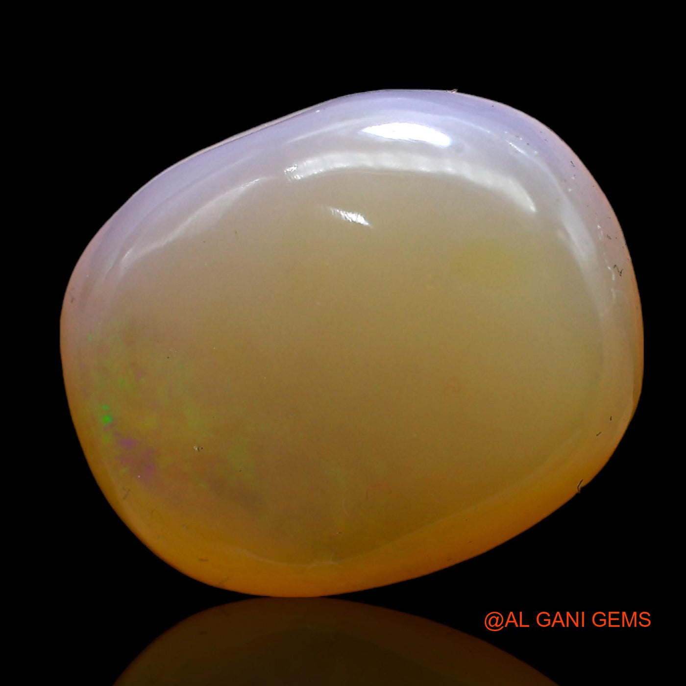 9.00 Cts Natural Australian Fire Opal Loose Gemstone Oval Cabochon 16x13x5 mm AC-270
