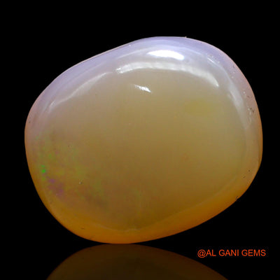 9.00 Cts Natural Australian Fire Opal Loose Gemstone Oval Cabochon 16x13x5 mm AC-270