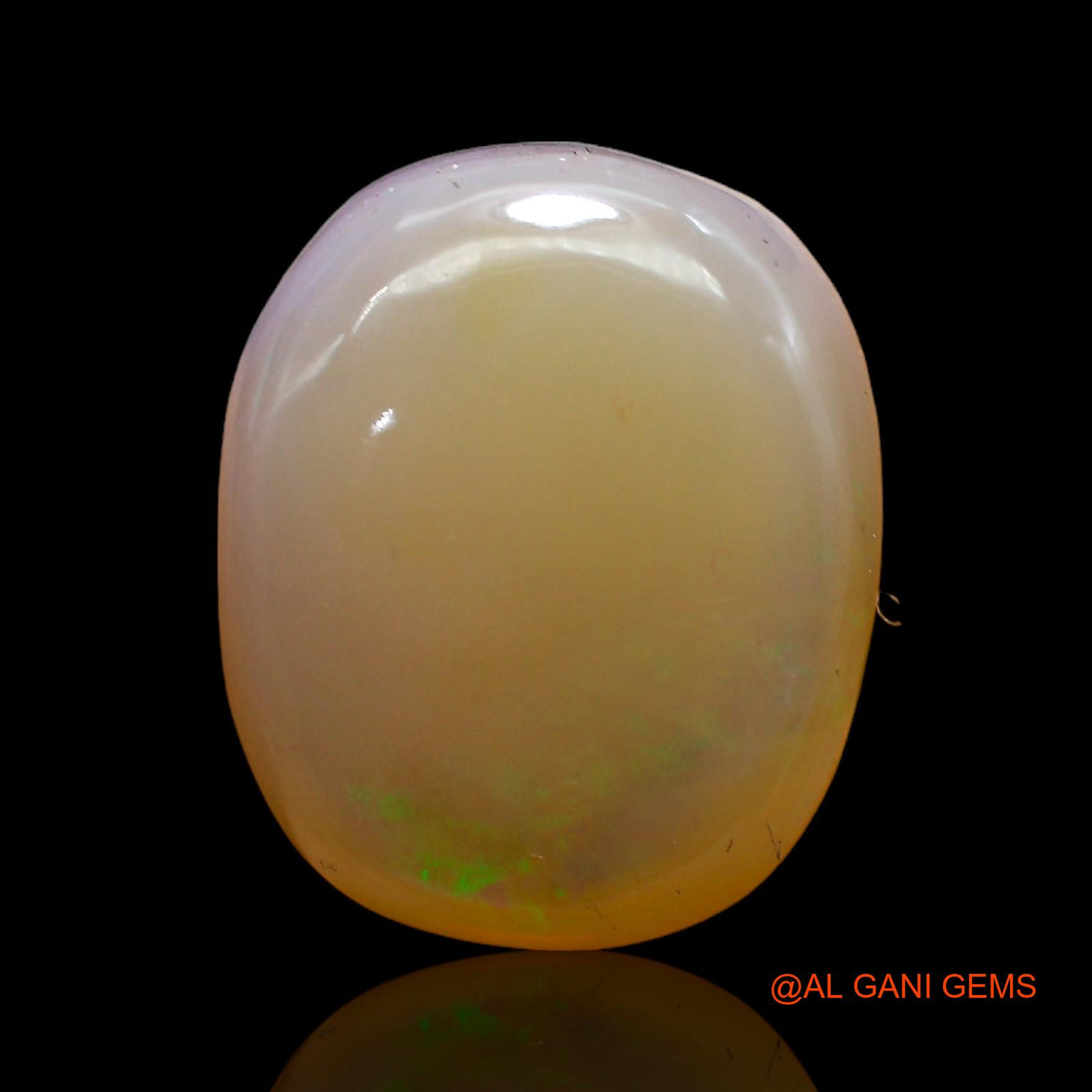 9.00 Cts Natural Australian Fire Opal Loose Gemstone Oval Cabochon 16x13x5 mm AC-270