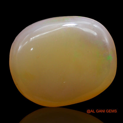 9.00 Cts Natural Australian Fire Opal Loose Gemstone Oval Cabochon 16x13x5 mm AC-270