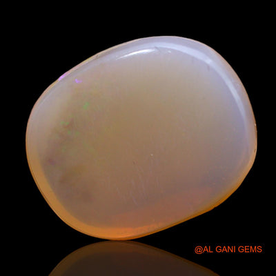 9.00 Cts Natural Australian Fire Opal Loose Gemstone Oval Cabochon 16x13x5 mm AC-270