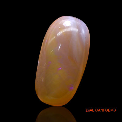 8.00 Cts Natural Australian Fire Opal Loose Gemstone Oval Cabochon 19x10x6 mm AC-271