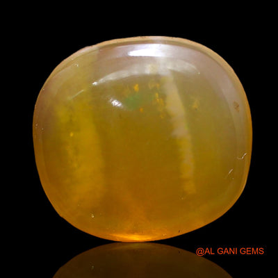 8.00 Cts Natural Australian Fire Opal Loose Gemstone Oval Cabochon 14x12x6 mm AC-280