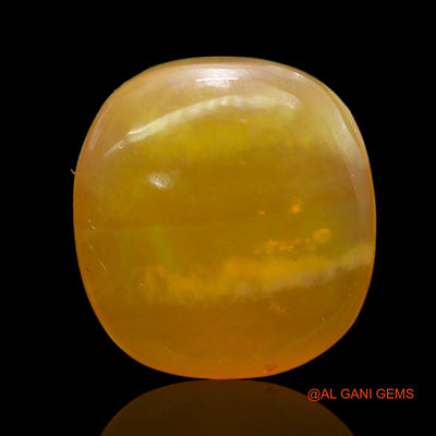 8.00 Cts Natural Australian Fire Opal Loose Gemstone Oval Cabochon 14x12x6 mm AC-280