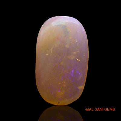 4.00 Cts Natural Australian Fire Opal Loose Gemstone Oval Cabochon 18x11x3 mm AC-281