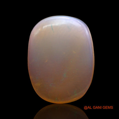 8.00 Cts Unheated Australian Fire Opal Loose Gemstone Oval Cabochon Natural 17x12x5 mm AC-282