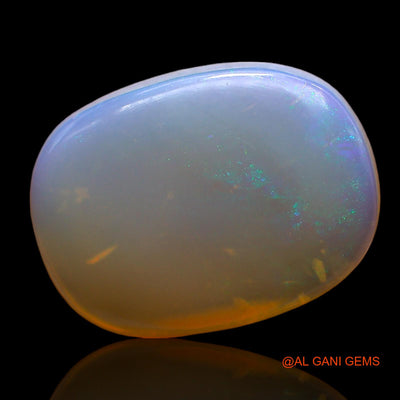 8.00 Cts Unheated Australian Fire Opal Loose Gemstone Oval Cabochon Natural 17x12x5 mm AC-282