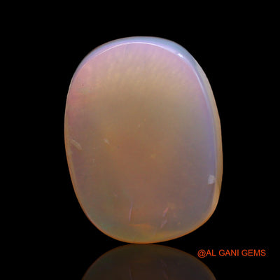 8.00 Cts Unheated Australian Fire Opal Loose Gemstone Oval Cabochon Natural 17x12x5 mm AC-282