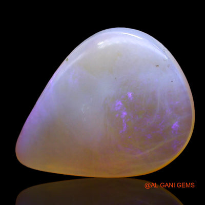 5.00 Cts Natural Australian Fire Opal Loose Gemstone Pear Cabochon 17x13x4 mm AC-285