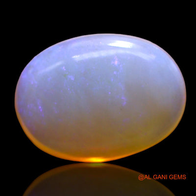 8.00 Cts Natural Australian Fire Opal Loose Gemstone Oval Cabochon 17x12x6 mm AC-288