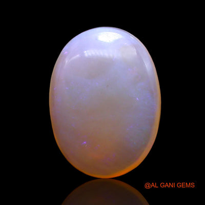 8.00 Cts Natural Australian Fire Opal Loose Gemstone Oval Cabochon 17x12x6 mm AC-288