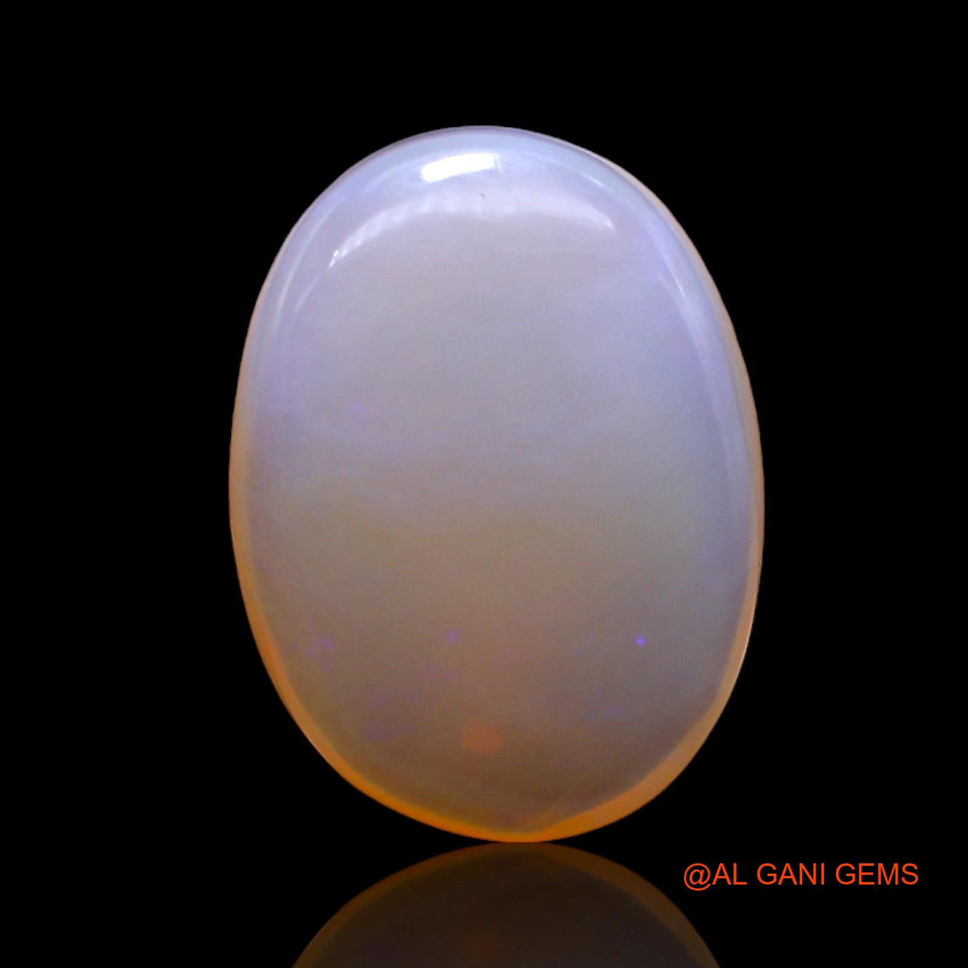 8.00 Cts Natural Australian Fire Opal Loose Gemstone Oval Cabochon 17x12x6 mm AC-288