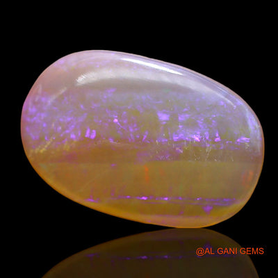 4.00 Cts Natural Australian Fire Opal Loose Gemstone Oval Cabochon 17x11x3 mm AC-290