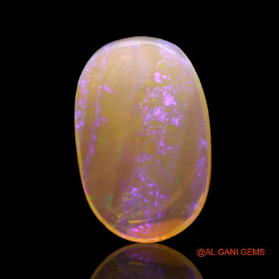 4.00 Cts Natural Australian Fire Opal Loose Gemstone Oval Cabochon 17x11x3 mm AC-290
